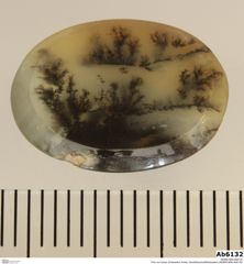 Foto von Quarz (Chalcedon, Achat, Dendritenachat/Mokkastein) (NHMW-MIN-Ab6132)